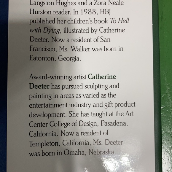 Hardback book “Alice Walker Finding the Greenstone”paintings by Catherine Deeter - Picture 5 of 9